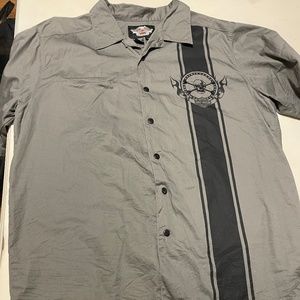 Harley Davidson button up